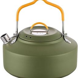 UJEAVETTE® 1.0L Camping Water Kettle Water Pot Stainless Steel Sturdy Hiking Picnic Pot Green-picture-31