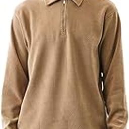 SNITCH Men's T-Shirts | Textured Knit Design | 100% Polyester, Zip Collar, Regular Fit, Full Sleeve, Casual Wear, Street Wear, Machine Washable-picture-12
