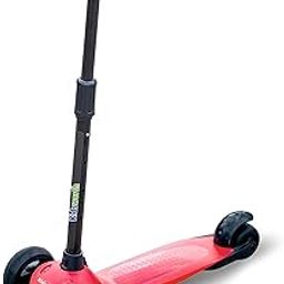 3-Wheel Kids Scooter for Boys & Girls (Ages 3-10) | Adjustable Handlebar, PVC Wheels, Wide Anti-Slip Deck, Sturdy Frame, Rear Brake, Smooth Ride, Balance & Stability | Safe Scooter for kids RED Colour-image-65