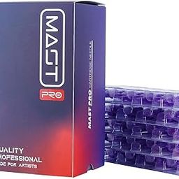 Mast Pro Tattoo Cartridge Needles 50Pcs Mixed Size 1001RL 1003RL 1005RL 1007RL 1009RL 10 needles of each size Assorted Disposable Round Liner tattoo cartridges-picture-37
