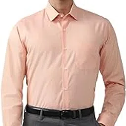 peter england Men's Cotton Solid Regular Fit Shirt-picture-17