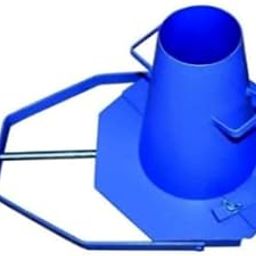 Indian Enterprise Presents Base Regular Powder Coated Apparatus Slump Cone with Easy to Carry Handle and Tamping Rod for Long Life with Extra Set of Metallic Clamp, Bolt and Fly nut of Base Plate-image-16