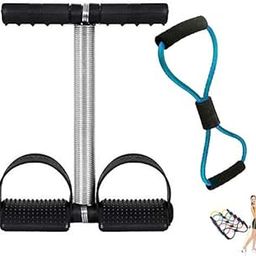 CONSONANTIAM Tummy Trimmer Single Spring Black (With Chest Expander Rope) Weight Loss Abdominal Exerciser/Belly Fat Reducer/Abs Exerciser/Home Gym.-22