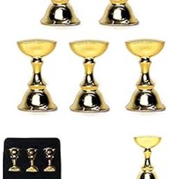 AISHU Nail Art Display Stand, Nail Holder for Painting Nails Nail Display Tips Nail Art Practice Stand Magnetic Nail Stand for Nail Salon, Manicure DIY, Nail Display.（1 set,pink Crystal）-image-66