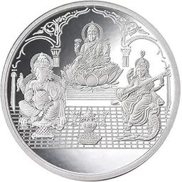 999 Silver Purity Trimurti 20 gm Coin-image-15