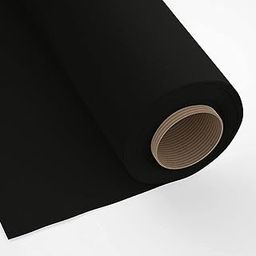 ERAVAT 60" Wide Cotton Canvas Fabric Cloth, 18 oz (Yarns 7/3 OE x 7/3 OE), Jet Black Color - 1 Meter-image-52