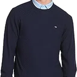 arrow Men's Cotton Round Neck Casual Sweater-picture-28