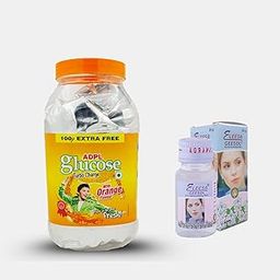 ADPL Glucose Turbo Charge Orange 1100 gm (Free Eleesa Geesol Glycerin 25 gm) | Energy Drink Powder for Summer & Dehydration Relief | Orange Glucose Powder for Quick Energy | Glycerin for skin-image-7