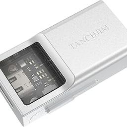HiFiGo TANCHJIM Space Amplifier, Portable Dual High-Performance DAC & Headphone AMP (Silver)-17