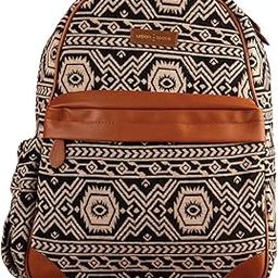 Handcrafted backpack, Compatible with upto 16 inch Laptop, Unisex Travel Backpack, Made of Durable Cotton Material, Backpack For Travel, Office, College, Daily Use- White-image-90