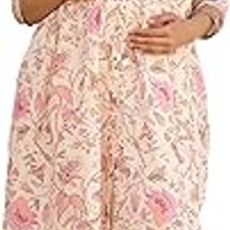 Women's Cotton Embroidered Regular Kurta-image-2