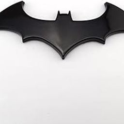 Sakuun Bat Car Badge 3D Logo Metal Emblem Automotive Sticker Decal Flexes to Cars, Motorcycles, Laptops, Windows, Any Smooth Surface 10 cm X 4.5 cm Black-image-98