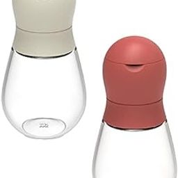 Salt and Pepper Grinder Set, Ceramic Grinders, Easy to Fill and Use, Season to Perfection with Adjustable Grinder Lids to Retain Freshness Large Capacity (Pack of 2, Mix)-image-52
