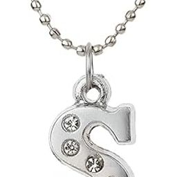 Unisex Alphabet S Silver Premium Locket With Ball Chain For Everyone(pack Of -1)-picture-10