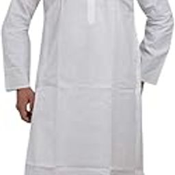 Kurta Pyjama For Men's Cotton Casual Wear Long Straight Men's Kurta Set-image-32