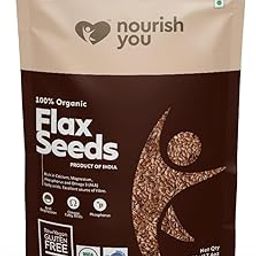 Nourish You Flax Seeds 500g - Alsi Seeds | 100% Organic Flax Seeds for Hair Growth | Raw Seeds for Eating | Source of Iron & Dietary Fibre | Rich in Protein-picture-24