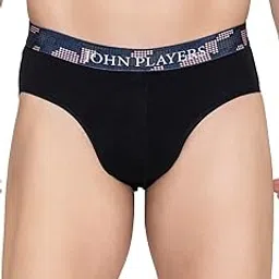 john players Classic Cotton Brief with Sublimation Waistband-picture-0