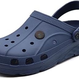 Men's Classic Casual Sports Clogs/Sandals with Adjustable Back Strap for Adult | Comfortable & Lightweight| Stylish & Anti-Skid| Waterproof & Everyday Use Mules for Gents/Boys-picture-31