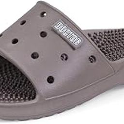 Men's Orthopedic Acupressure Sliders/Slippers with Cushion FootBed for Adult| Comfortable & Light Weight | Stylish & Anti-Skid| Waterproof & Everyday Flip Flops for Gents/Boys D-545-11
