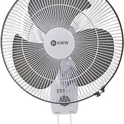KWW Hexa High Speed 300MM Oscillating Wall Fan with Noiseless Operation and Full Copper Motor | Wall Fan for Home | 100% Copper Winding | Wall fan for Home, Office, Cabin | 2 Years Warranty-8
