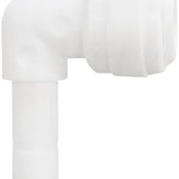 Pack of 6 Quick Connect RO Water Purifier Steam Elbow Connector, 3/8 Inch (9.525 mm) to 3/8 Inch 9.525 mm-25