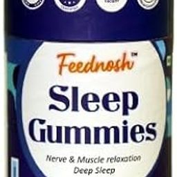 Medmate Life Science Sleep Gummies for Deep Sleep Helps Relieve Stress Improves Muscle Recovery-image-75
