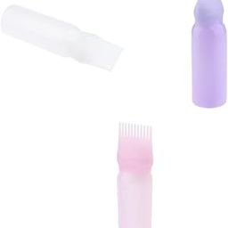 STYLEHEAVEN Empty Hair Dye Applicator Dispensing Brush Salon Coloring Bottle 60ml 3pcs-image-50