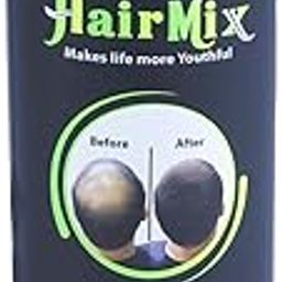 HairMix Hair Building With Natural Cotton Fiber - Black- Pack of 1_ 25g Hair loss Concealer for Men and Women, Instant Hair Thickener for thinning hair.-picture-22