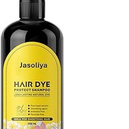 Jasoliya Hair Dye Shampoo Cleanse & Nourish Instant Gray Coverage Ammonia Free Hair Color Shampoo for Men & Women (PACK OF 1)-image-16