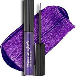 Parul Garg Beauty Hi-Shimmer Liquid Eyeliner – Smudge-Proof, Water-Resistant & Quick-Drying | Long-Wear, Precision Tip & Glitter Finish for Intense Shine | Amethyst Purple | 5ml-image-61