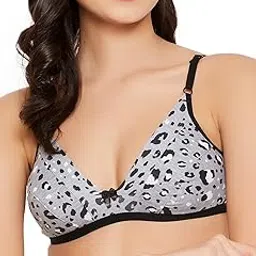 clovia Women's Cotton Non Padded Wire Free Plunge Bra-picture-33