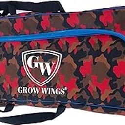 Grow wings Red Professional Polyester Cricket Kit Bag - Sports Backpack-image-70