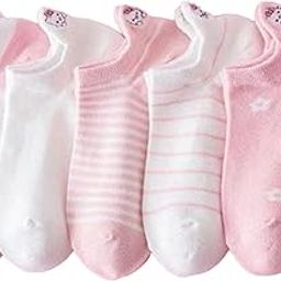 Women's Ankle Socks for Casual & Sports Multicolor Odour Free Fancy Multi design Socks Pack-18