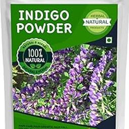 Indigo Powder | Indigofera Tinctoria | Indigo Dye For Hair Care(Hair Growth, Hair Fall, Color), Black and Brown Hair - 100Gram-image-37