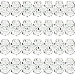 JANTA PLASTICS Clear/transparent 5 Gm/ml Empty Jar/container for Storing Eyeshadow, Makeup, Face Cream, Lip Balm, Jewellery, Watch Parts, Beads (Pack Of 96, 5 ml)-picture-10