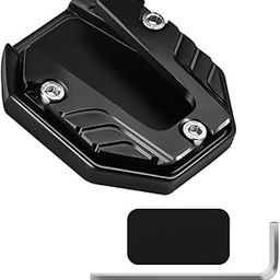 STHIRA® Motorcycle Side Stand Plate Extension Pad, Aluminum Alloy Motorcycle Kick Stand Shoes-image-78