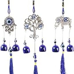 PremiumAV Wind Chimes for Home Positive Energy, Metal Wind Chimes for Balcony Living Room Garden, Home Decorative Item (Pack of 1)-image-72