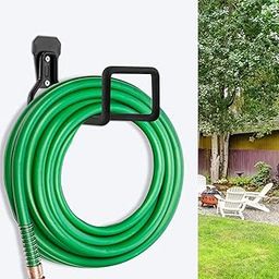Water Hose Holder, Heavy Duty Garden Hose Reel Water Hose Holder Universal Hose Hanger Wall Mount Metal Hose Hanger for Garden Hose, Hose Reel, Water Hose Ladder Bicycle-21