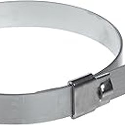 BAND-IT UL2159 Ultra-Lok 3/4" Wide x 0.030" Thick 5" Diameter, 201 1/4 Hard Stainless Steel Preformed Clamp (25 Per Box)-32