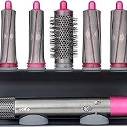 Arhat Organizers Dyson Airwrap Attachments Holder Wall Mounted | Dyson Hair Airwrap Attachments Styler Organizer for Salon, Home | Space-Saving Self Adhesive Wall Mount Rack | Salon Accessory (Black)-image-62