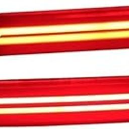 AUTOXYGEN Car Rear Bumper LED DRL_1 Matrix Reflector Light With Scan,Parking, Brake And Running Indicator For Baleno/Brezza/Ciaz/Ertiga/New Swift Dzire/Scross/Ritz/SX4/New Wagonr (Red, Pack of 2)-11