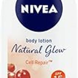 NIVEA Natural Glow Cell Repair 200ml Body Lotion | SPF 15 & 50 X Vitamin C for Summer Protection |With Camu Camu & Acerola Cherry Extracts | Gives Even Toned & Smooth Skin |For All Skin Types-80