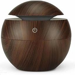 SVK Dream Wooden Cool Mist Humidifiers Essential Oil Diffuser Aroma Air Humidifier with Colorful Change for Car, Office, Babies, humidifiers for Home, air humidifier for Room (Multy Color) (Dark)-image-98