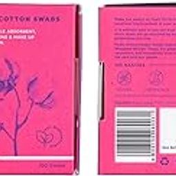 Feals Cotton Ear Buds/Swabs [100 Stems/200 Swabs in each Box] [Pack of 1]-image-21
