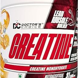 DC DOCTORS CHOICE Creatine Monohydrate Powder, 31 Serving 100 Gms (Orange Mango Candy)-0