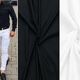 Pri & Su CottLinn Combo fo Cotton sollod Shirt 50001 & Trouser 90060-image-73