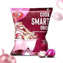 KINGS Cook Smart Onion, Crispy Red Onion Flakes with Palm Oil, Hygenically Processed, Hassle Free Cooking, Long Shelf Life, Onion Birista for Daal Tadka Indian Curries & Biryani (250gm, Pack of 1)-image-60