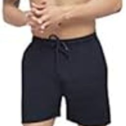 Mens Cotton Light Weight Boxer Short with Draw String and Elastic NS2534B-image-27