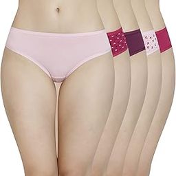 Assorted Cotton Low Rise Bikini Panty Pack(Pack of 5)-5