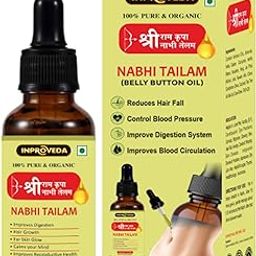 Inproveda Sri Ram kripa Nabhi Tailam 30ml (Pack of 1) | Ayurvedic Multi Benefit Nabhi Oil | Belly Button oil for Skin & Hair | Nabhi Oil ayurvedic for Health and Beauty | नाभि तेल 1 X 30ml-image-27